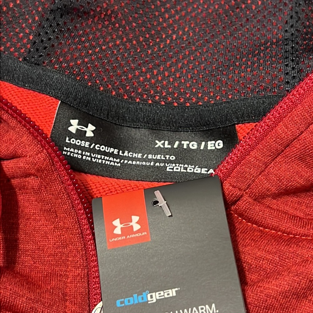 NWT MENS UNDER ARMOUR FLEECE JACKET - Picture 5 of 7
